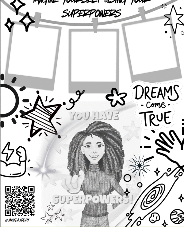 I Am Powerful and So Are You Coloring Page